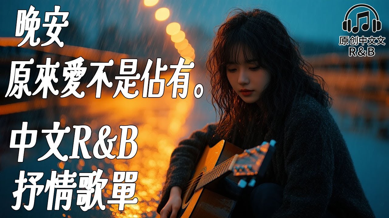 【中文R&B歌單】點 UberEats 時聽到這首，我突然超想談戀愛 😭｜感性歌單推薦 💿 工作・讀書・放鬆專用BGM｜最怕Rapper唱情歌