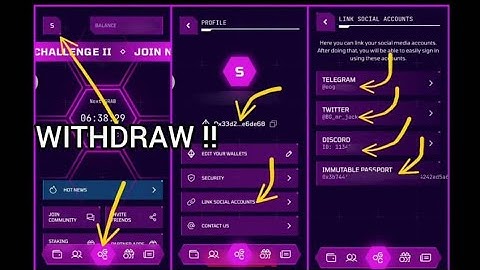 How To Link EVM,TON,TRON Wallets For OGC Token Withdrawal