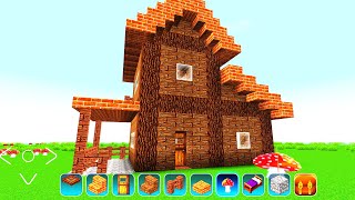 EarthCraft 3D: Block Craft & World Exploration Gameplay #136 | Pretty Simple House 🏠 screenshot 5