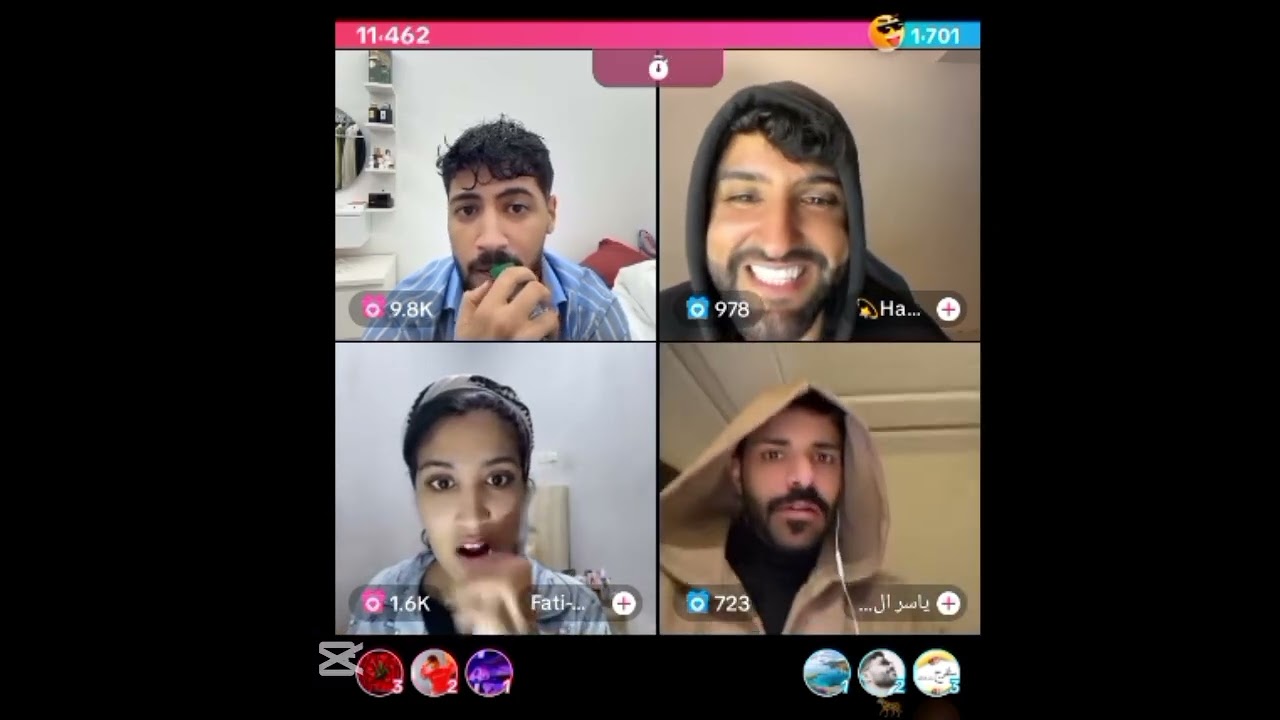 لايف اليوم مع حمزة وفاطمة زهرة وياسر وايوب 