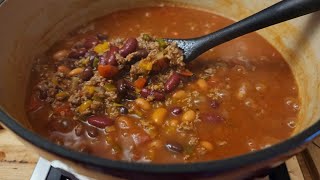 Chili Recipe  How to Make Homemade Chili  Easy Delicious One Pot Meal  The Hillbilly Kitchen