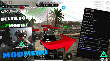 Delta Force Mobile Mod Menu v2.0 - Silent Aimbot | Delta Force Mobile Hack | Cheat Delta Force