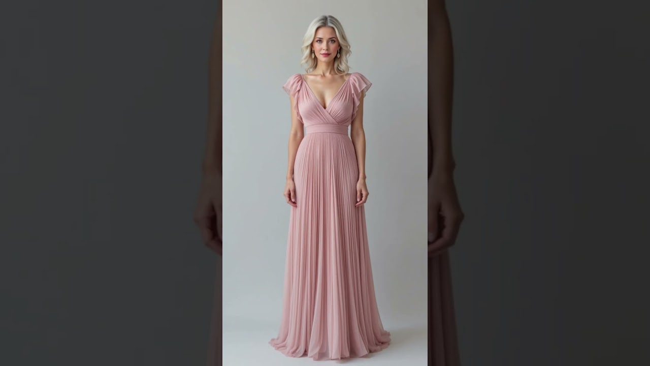 Timeless Elegance: Classic Evening Gown for the Mother of the Bride 