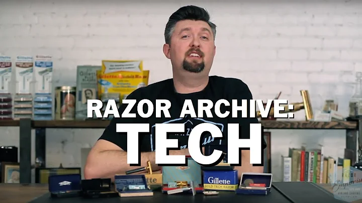 Razor Archive Series: Gillette Tech Double Edge Safety Razor