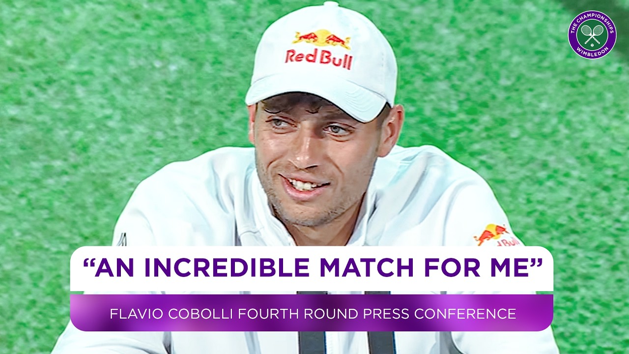 Flavio Cobolli reflects in his performance | Fourth Round Press Conference | Wimbledon 2026