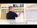 Replace batteries in Hunter Douglas Duette PowerRise by Stamper's Blinds Gallery