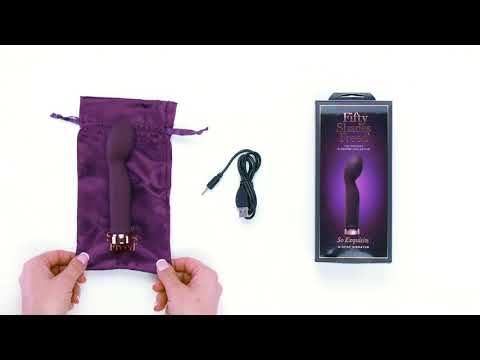 Fifty Shades Freed So Exquisite Rechargeable G Spot Vibrator