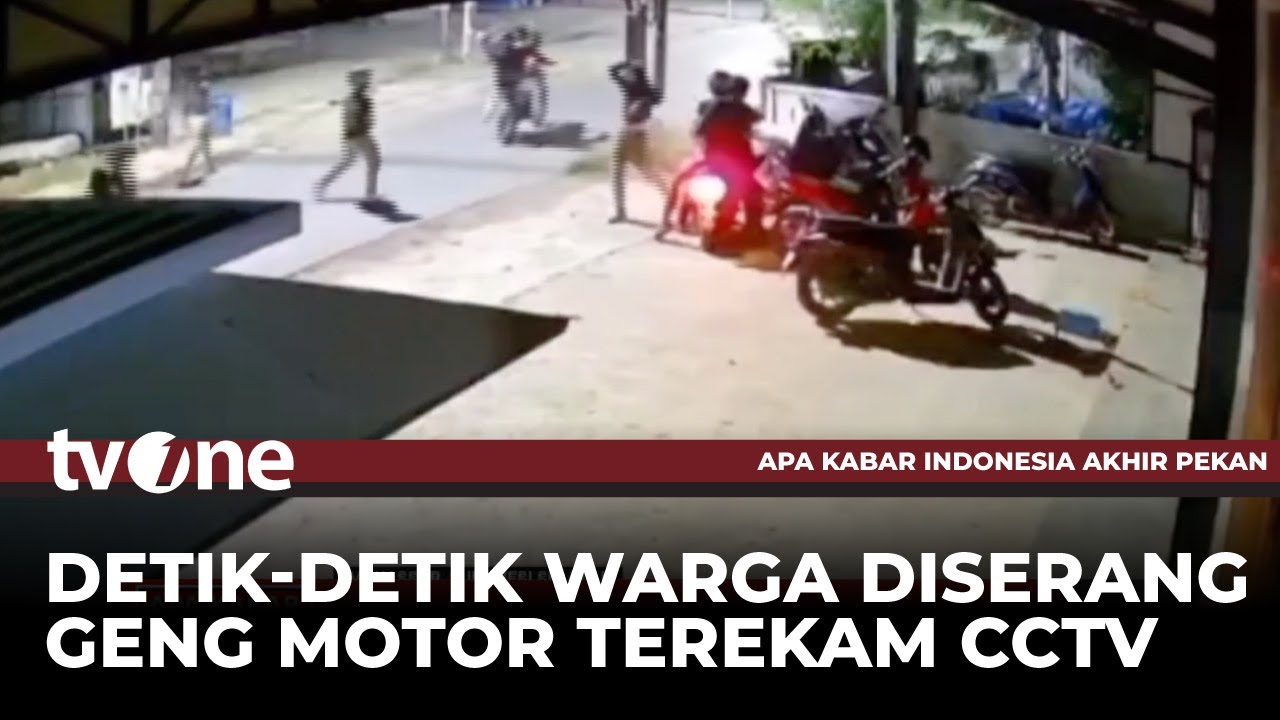 Belasan Anggota Geng Motor Bersenjata Tajam di Makassar Menyerang Warga! | AKAP tvOne