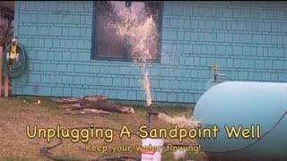 Plugged Sandpoint Well Fix