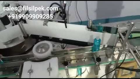 Automatic Wraparound #Round bottle  Sticker #Labeling machine - Filsilpek -  +919054294961