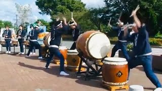 20100909-10 秋田県 大潟村 八郎太鼓 龍勢会 （The Drummers of Japan）
