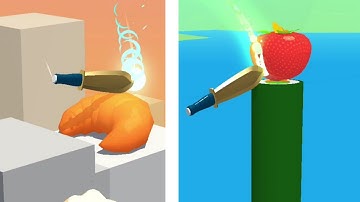 Slice It all - Very satisfying and relaxing ASMR Slicing game | Level 9059 🌈💕