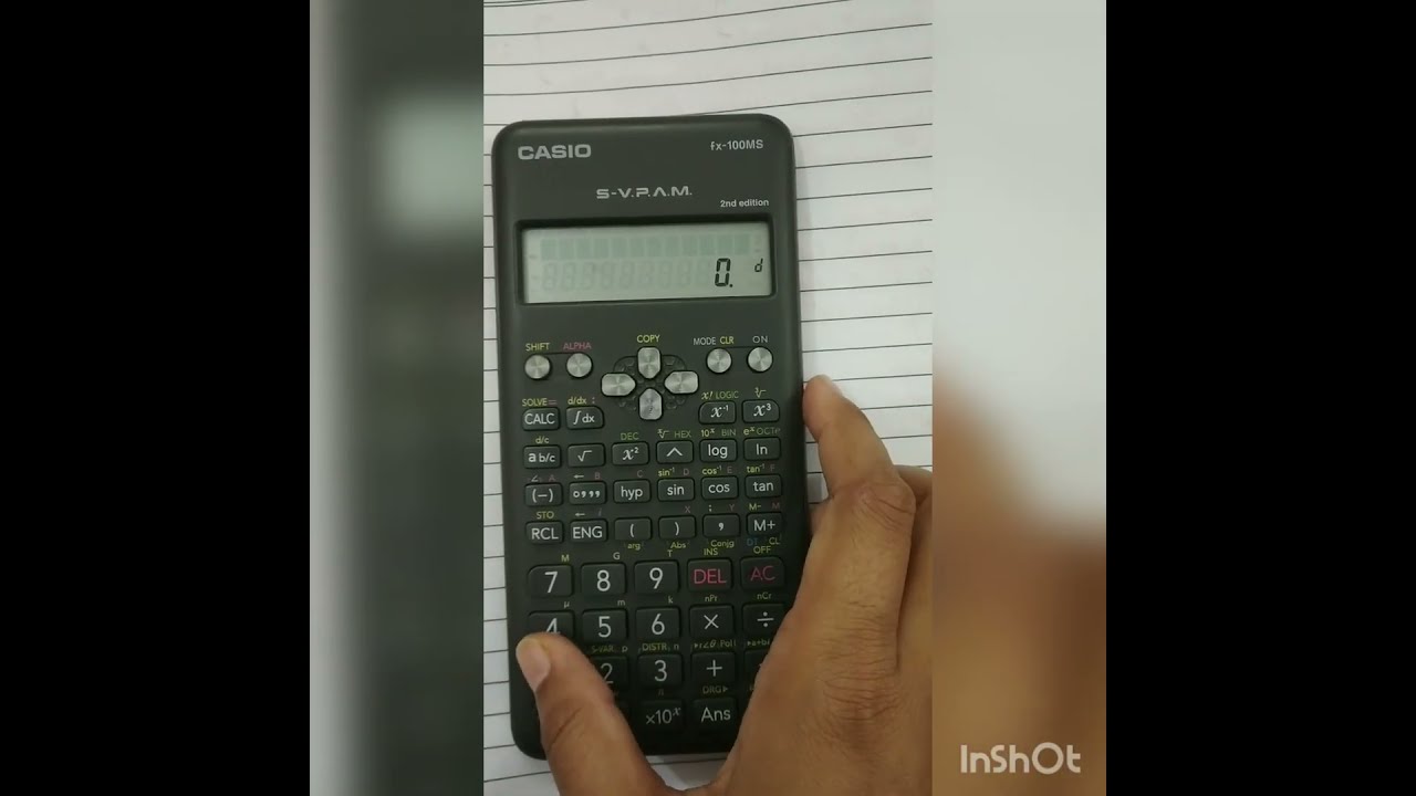 Convert Binary To Decimal By Calculator FX 100 MS Conversion