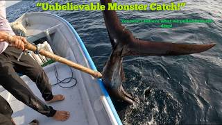 The Fisherman Caught This Monster in an Unbelievable Way! | Giant Sailfish Catch