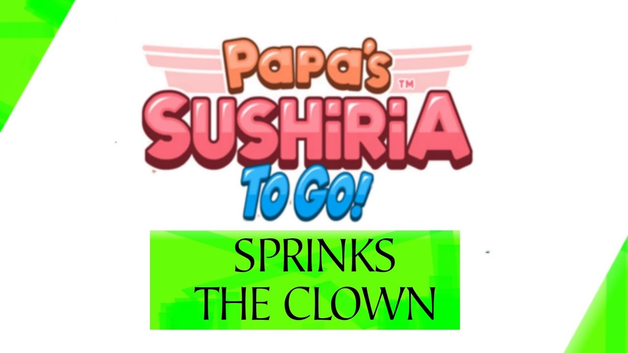 Papa's Donuteria To Go! Rank 3 Unlock Sprinks the Clown + Long