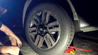 Toyota 4Runner 2010 2011 2012 2013 2014 2015 2016 2017 2018 5th Gen Install Rear Brake Pads Rotors by T-Shirt Storm Print On Demand 41,326 views 7 years ago 28 minutes