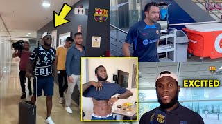 🔥 Franck Kessie Finally Arrived at the Barcelona training complex ahead of Pre-season training