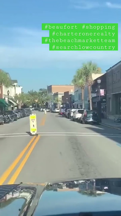 #beaufort #shopping #waterfront