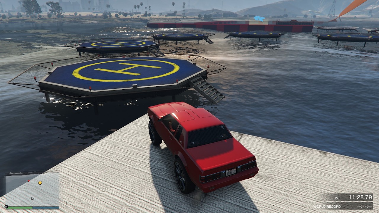 GTA5 ONLINE**** Cool Skill Test ::: Nice Parkour