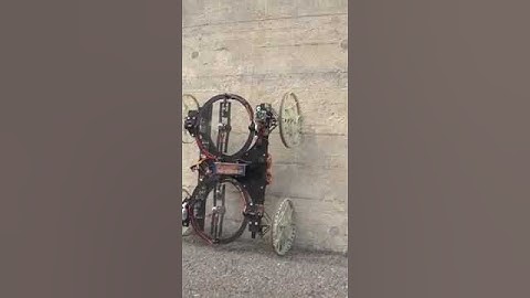 Wall Climbing Robot #technology #futuristic