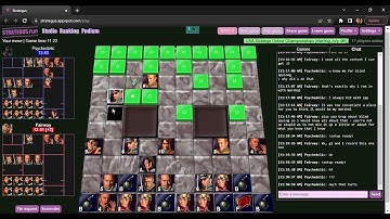 Stratego - Best of 7 versus Psychedelic - Game #2 (Strategus)