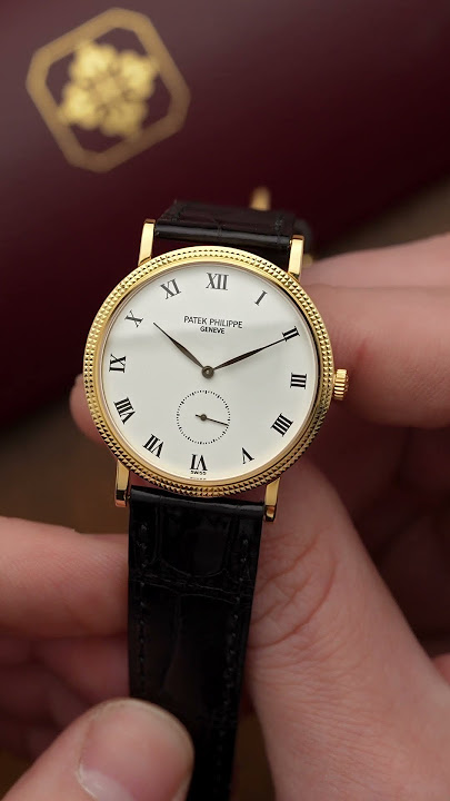 The Ref. 3919 Calatrava signaled a rebirth of Patek Philippe as a company