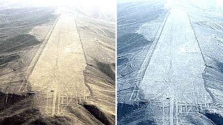 Scientists Reveal A Satellite Photographed A Completely Flat Topped Mountain Near The Nazca Lines