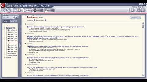 Collins Cobuild Advanced Dictionary App Collins Cobuild Advanced Dictionary App