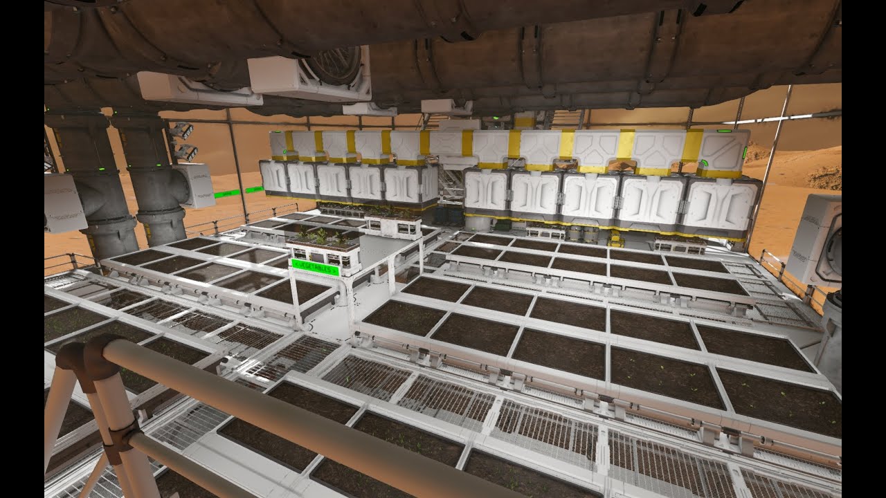 The Farm for survival in Space Engineers - YouTube