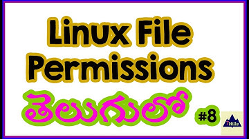 Linux file and directory commands | Linux file permissions In Telug | Linux basic commands In Telugu