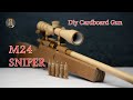 Diy Cardboard Gun very easy | M24 Sniper