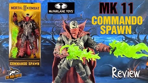 Mcfarlane Toys Mortal Kombat 11 Commando Spawn 7-inch Action Figure Review!