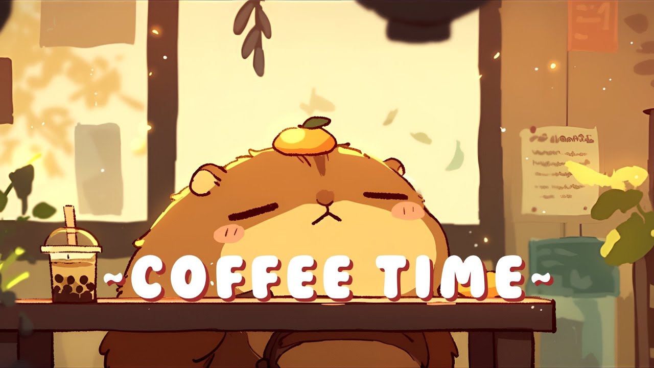 Lofi Capybara Radio - Calm Music for Focus & Study ~ Sweet Dreams ~ 🦫 🌙 📖