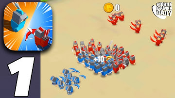 Art of War: Legions Gameplay Walkthrough Part 1 - Levels 1-50 (iOS, Android)