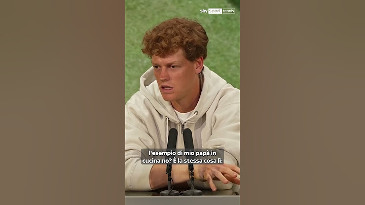 Jannik Sinner spiega cosa cerca con la metafora della cucina- Wimbledon 2025 🦊👊🏻🌱