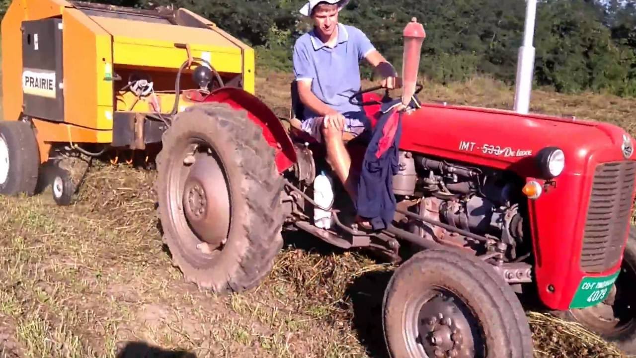 Baliranje rolo balirkom