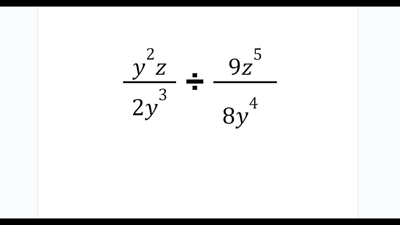 How To Divide Algebraic Fractions Simplify Exponential Fractions how-to-divide-algebraic-fractions-simplify-exponential-fractions