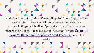 Best Cosmetic Store Shopping Script - Readymade Clone Script
