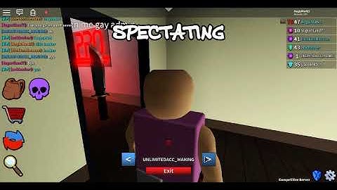 Hacker Report (UNLIMITEDACC_MAKING) | Roblox Assassin (Exploiter Report 4)