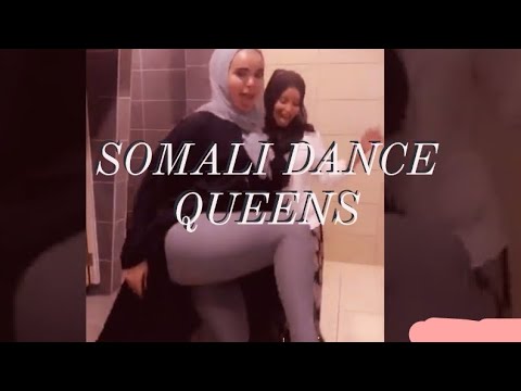 somali ladies in hijab twerking and dancing