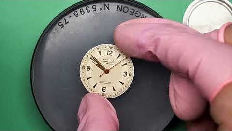 Old, Not Running, Potentially Radioactive Watch From eBay What Could Go Wrong $$$$$ 6