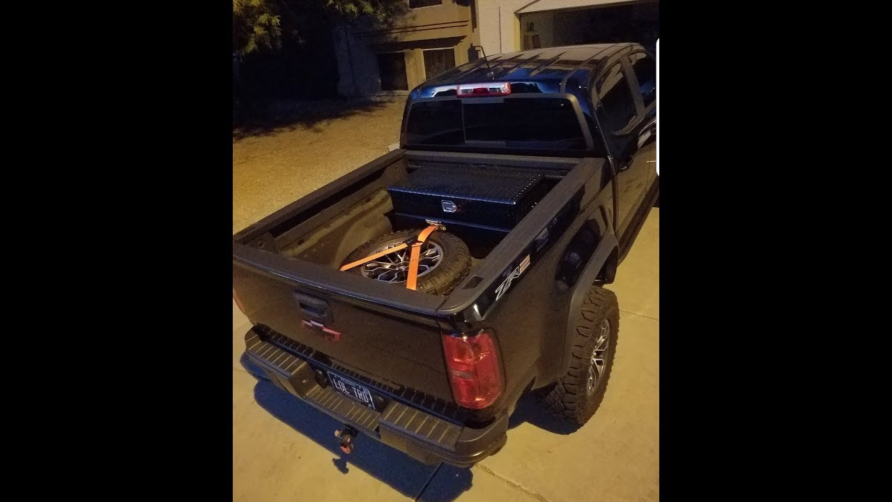 New Mods to the ZR2! Exhaust and spare tire relocation YouTube