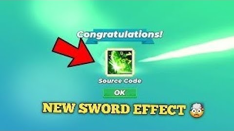NEW SOURCE CODE SWORD EFFECT IN BEDWARS BLOCKMAN GO ADVENTURE