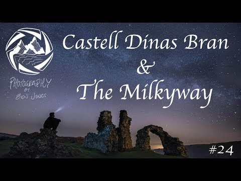 Castell Dinas Bran & the MILKY-WAY