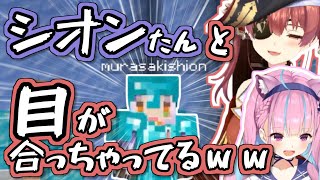 【新･隣人戦争】引っ越し先までイタズラを仕掛けてくるあくあマリンとシオンの反応【ホロライブ】