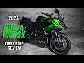 New 2023 kawasaki ninja 1000sx first ride  review
