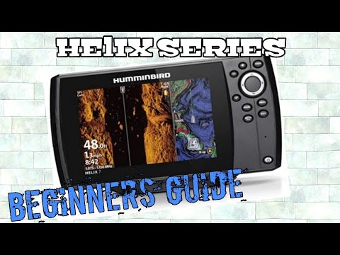 Humminbird Helix 7 , 8 , 9 , 10 G3N Beginners Tutorial 