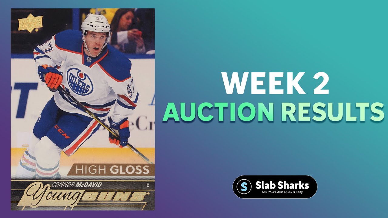 Slab Sharks Auction Results Week 2 | McDavid HG Consolidation