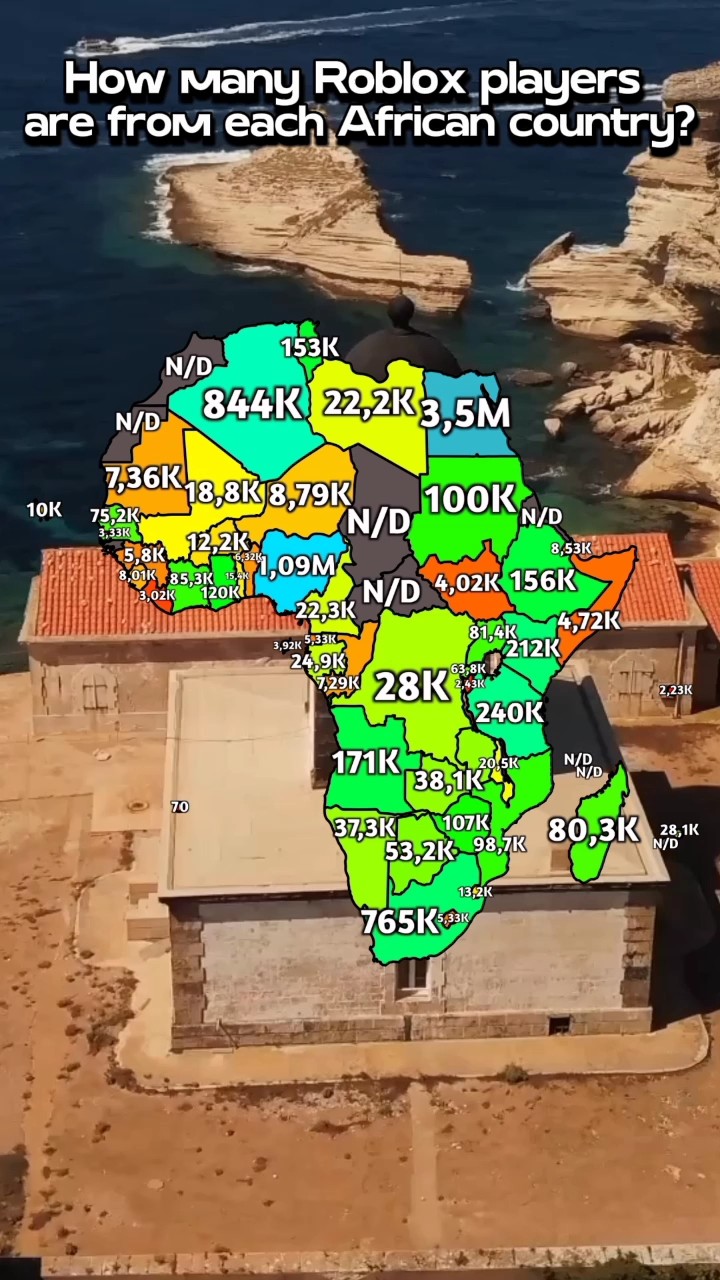 Roblox Players From Each African Country Shorts Map Mapping Africa Oardefault 