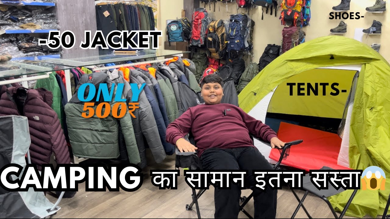 All Camping Tents, Trekking gears in CHEAPEST price💯LADAKH OR